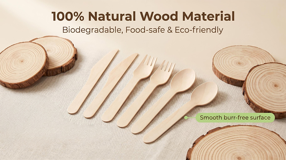 Vajilla desechable ecológica